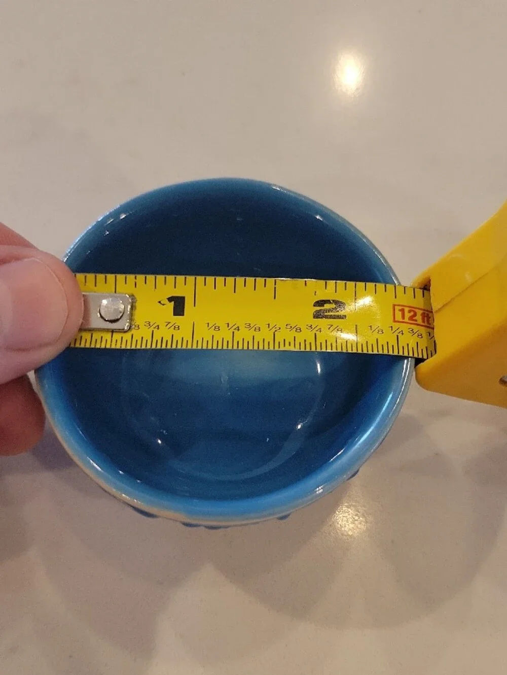 Salt Cellar Prep Bowl with Decorative Exterior